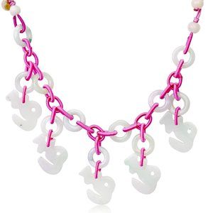 Capricorn Astrology Handmade Jade Necklace Pendant